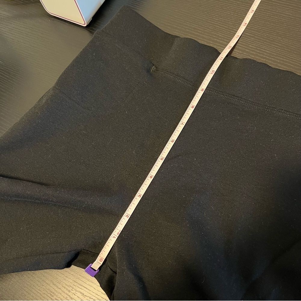 ✨ American Giant Black Ponte Legging Pants Women’s 6 - Picture 10 of 11